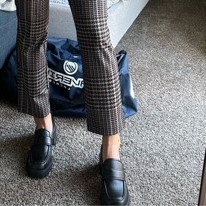 Zara Classic Chunky Black Loafers for Women